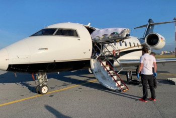 Фотография к новости: Навального разрешили вывезти на лечение в Берлин, самолет с ним уже в воздухе