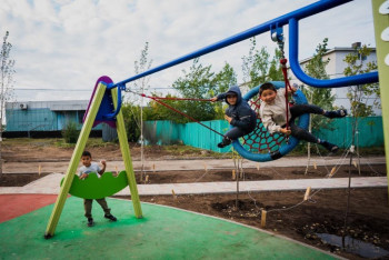 Фотография к новости: В Нур-Султане на месте болот и пустырей появятся парки и большие дворы