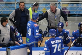 Фотография к новости: "Барыс" выиграл первый матч под руководством нового тренера