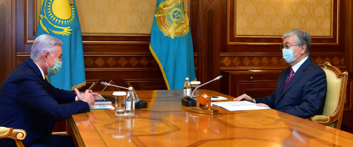 Токаеву рассказали о работе Национального научного медицинского центра