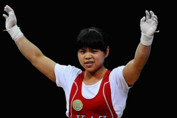 Фотография к новости: Зульфия Чиншанло стала второй на международном Кубке по тяжелой атлетике