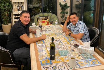 Фотография к новости: Михаил Саакашвили и Маргулан Сейсембай стали официальными партнерами