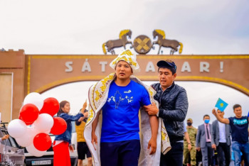 Фотография к новости: Карагандинский военный установил новый рекорд по ультрамарафону