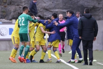 Фотография к новости: Молодежная сборная Казахстана на 94 минуте вырвала гостевую победу у Израиля