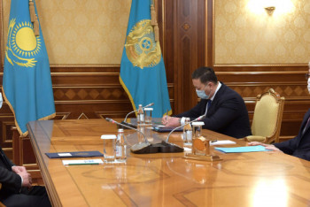 Фотография к новости: Токаев принял посла РФ