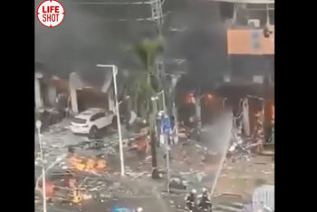 Фотография к новости: Мощный взрыв прогремел у отеля в китайском Чжухае