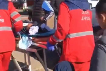 Фотография к новости: Двоих детей сбил автомобиль возле школы в Нур-Султане