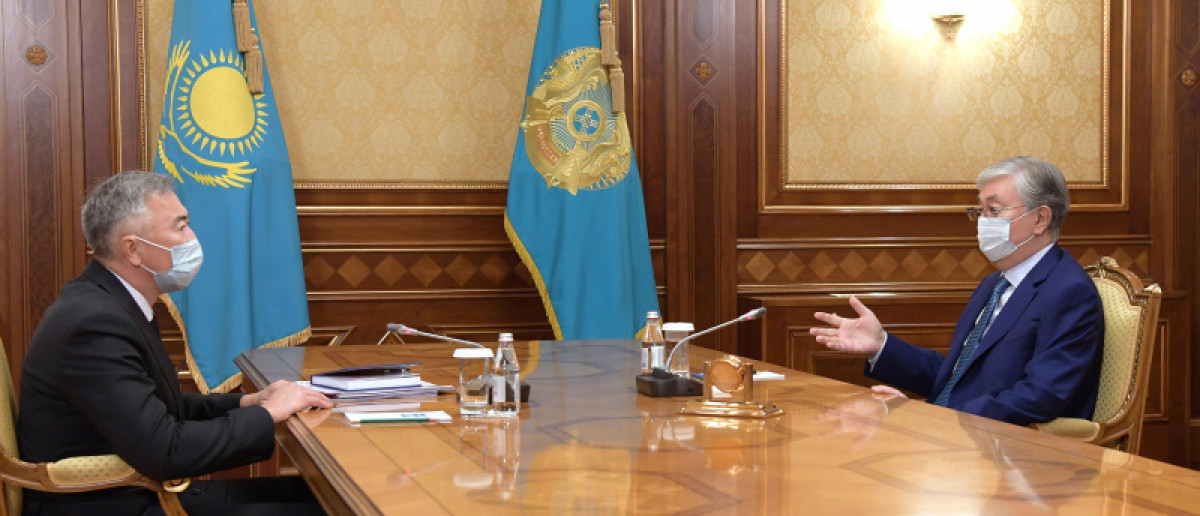 Токаев принял главу нового агентства Жумангарина