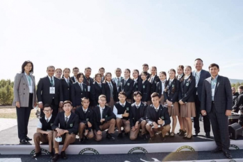 Фотография к новости: Нарушение масочного режима на открытии школы в Боровом: руководству выписан штраф