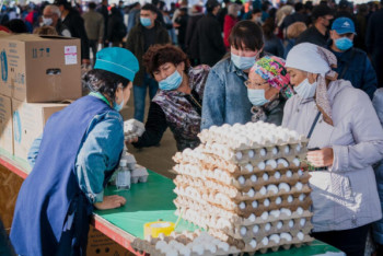 Фотография к новости: 540 тонн продукции привезут в Нур-Султан фермеры Кызылординской и Актюбинской областей