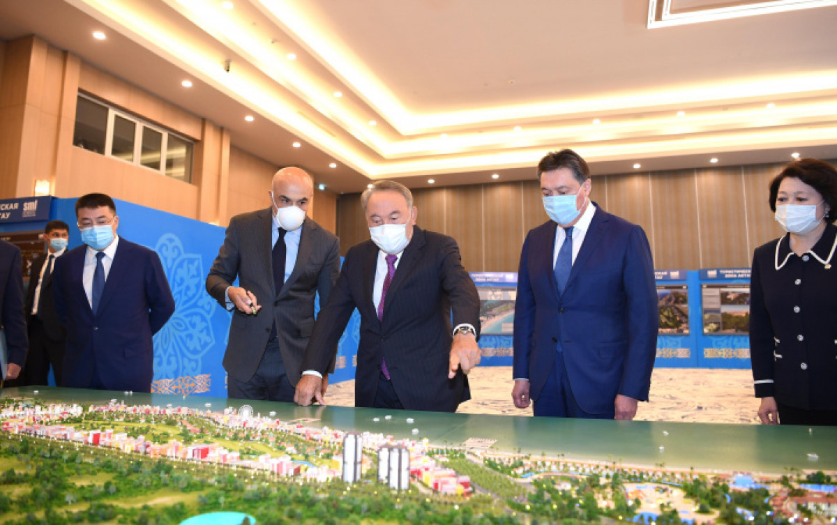 Елбасы презентовали проект туристического хаба в Актау