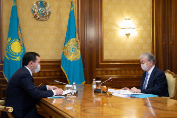 Фотография к новости: Токаев принял Касымбека