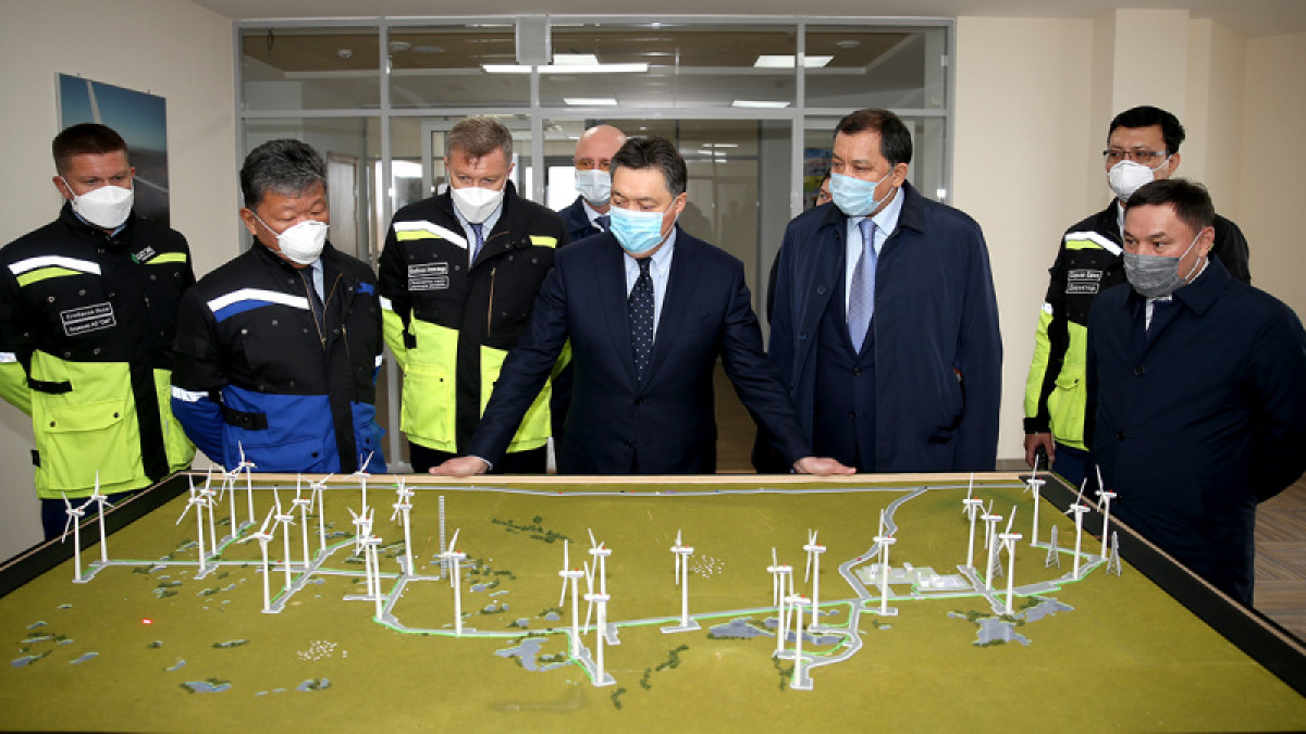 Ветровая электростанция "Астана EXPO-2017" заработает на всю мощность