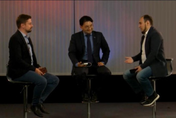 Фотография к новости: На один банк потратили 10-летний размер дополнительной оплаты учителей – Ошакбаев в гостях у "20:20"