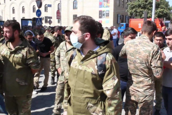 Фотография к новости: В Армении назвали число погибших военных при столкновениях в Карабахе