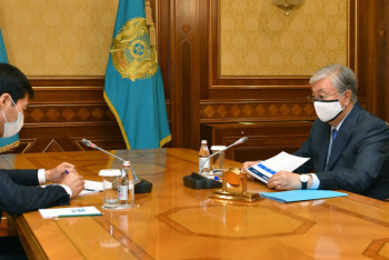 Фотография к новости: Токаев принял акима ЗКО