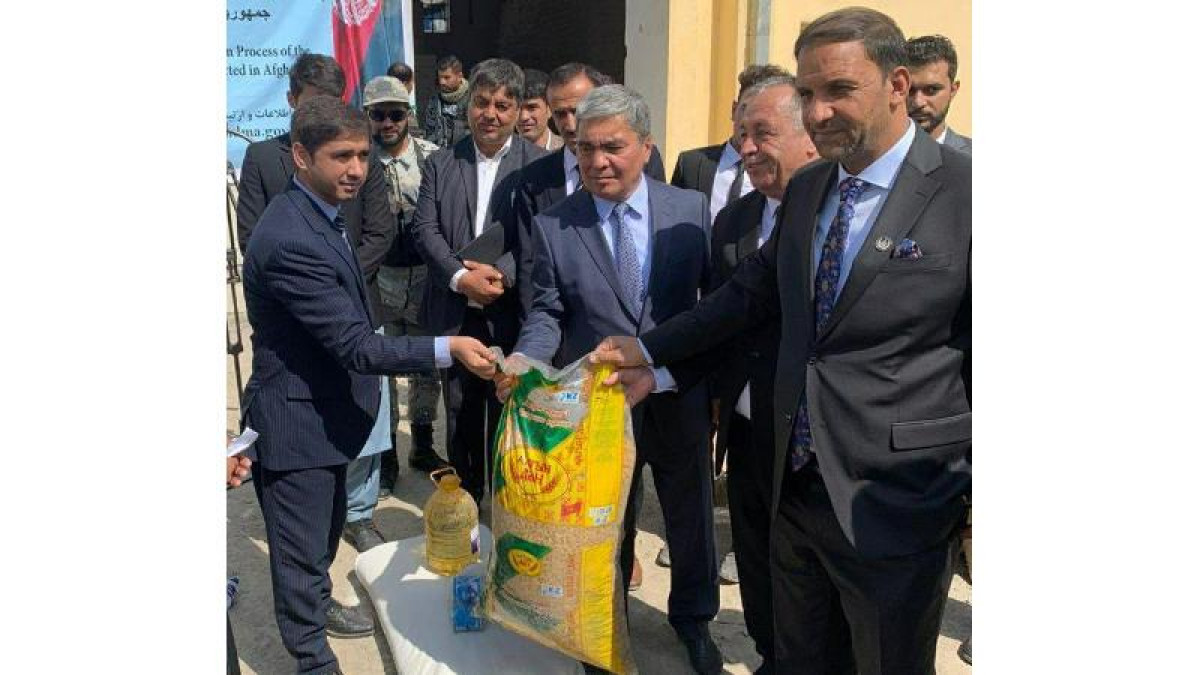 Казахстан оказал гуманитарную помощь Афганистану