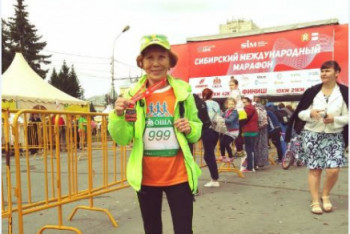 Фотография к новости: 121 марафон пробежала 73-летняя пенсионерка из Нур-Султана