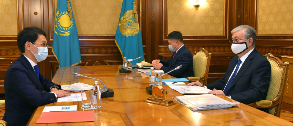 Мусин рассказал Токаеву о ситуации с интернетом в селах