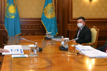 Фотография к новости: Токаев оценил работу "Казахтелекома"