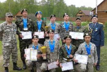 Фотография к новости: Патриотический клуб "Намыс" представляет Акмолинскую область на республиканском сборе "Айбын-2020"