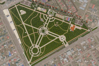 Фотография к новости: Пустующая территория парка "Жеруйык" в Нур-Султане будет благоустроена