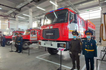 Фотография к новости: Новое пожарное депо появилось в Нур-Султане