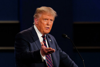 Фотография к новости: Трамп назвал своих врагов