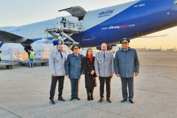 Фотография к новости: Гуманитарную помощь из Германии получили военные РК