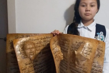 Фотография к новости: Акмолинская школьница стала призером республиканского конкурса мастеров