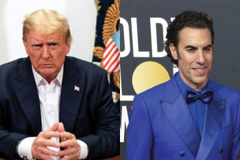 Фотография к новости: Трамп назвал Сашу Барона Коэна мерзавцем