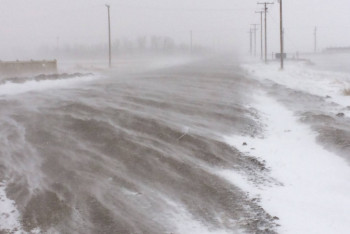 Фотография к новости: Низовые метели ожидаются в Казахстане