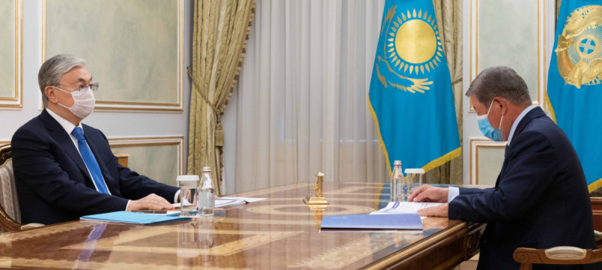 Токаеву доложили о работе групп компаний "Самрук Казына"