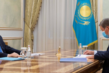 Фотография к новости: Токаеву доложили о работе групп компаний "Самрук Казына"