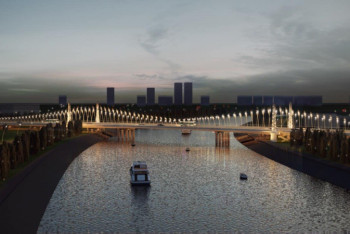 Фотография к новости: Новый мост появится на проспекте Тауелсиздик в Нур-Султане