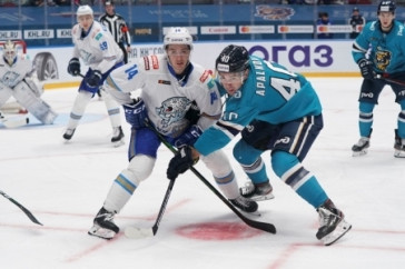 Фотография к новости: "Барыс" уступил на выезде аутсайдеру КХЛ