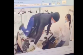 Фотография к новости: Задержаны подозреваемые в налете на отделение Kaspi Bank в Алматы