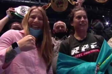 Фотография к новости: "Этот поясочек мой, я его заберу" ‒ российская боксерша бросила вызов Фирузе Шариповой