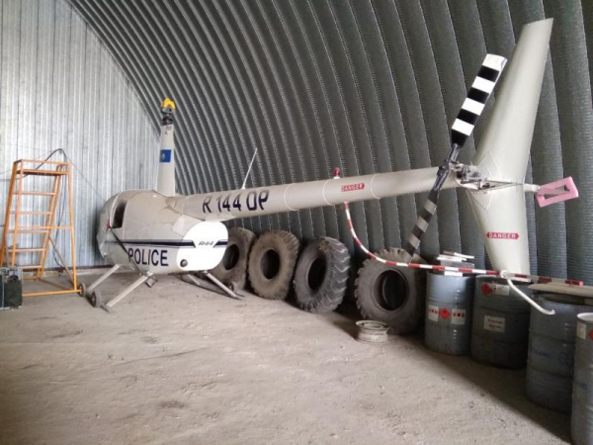 Полицейский вертолет выставили на торги в Нур-Султане