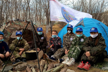 Фотография к новости: В онлайн формате прошел лагерь скаутского движения в  Акмолинской области