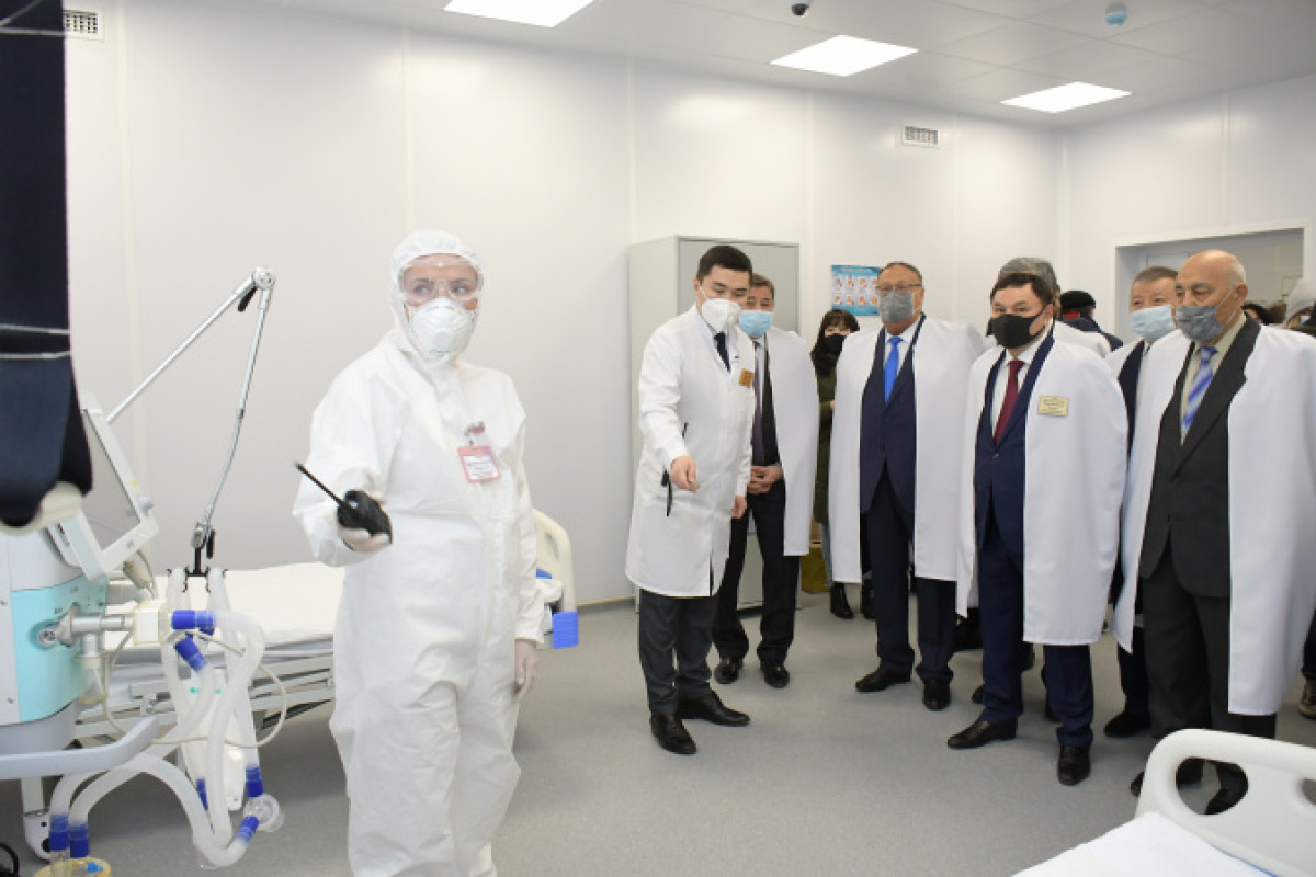 Инфекционную больницу открыли в Кокшетау