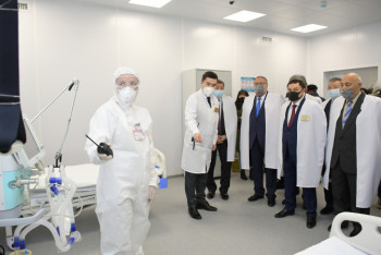 Фотография к новости: Инфекционную больницу открыли в Кокшетау