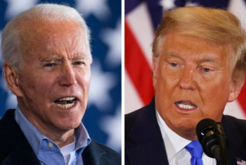 Фотография к новости: Байден оторвался от Трампа в Пенсильвании