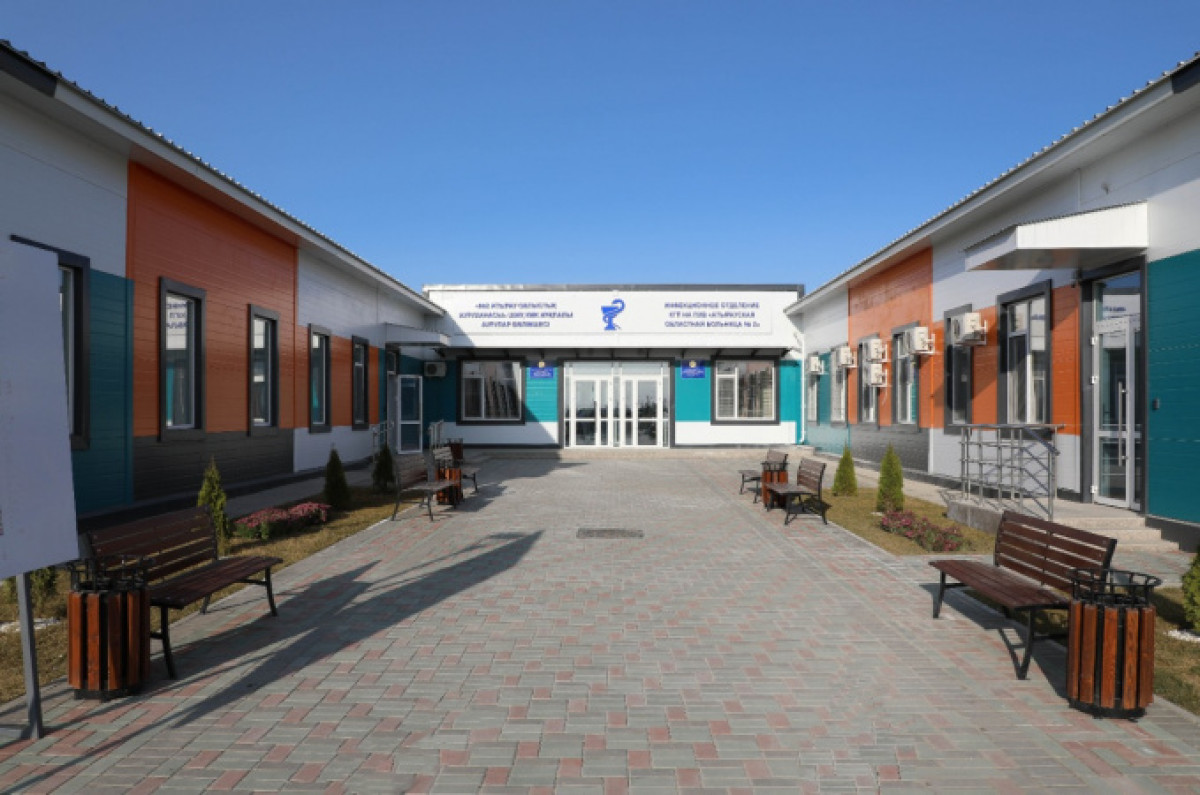 Модульная инфекционная больница на 200 мест открылась в Атырау