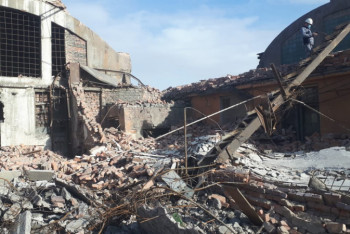 Фотография к новости: Четыре человека пострадали при обрушении здания в Балхаше