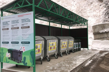 Фотография к новости: Раздельный сбор мусора внедрили в Иле-Алатауском национальном парке