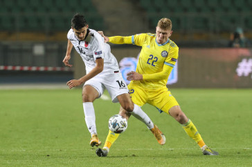 Фотография к новости: Казахстан забил с середины поля, но уступил Албании в Лиге Наций УЕФА