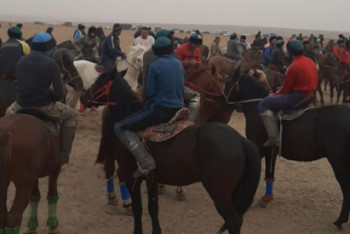 Фотография к новости: Очередной кокпар организовали жители Туркестанской области