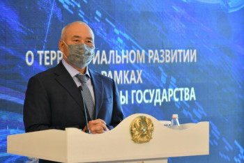 Фотография к новости: Строящийся в Туркестане госпиталь станет лучшим в Казахстане – Шукеев