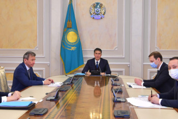 Фотография к новости: Исекешев принял участие в заседании Комитета секретарей совбеза ОДКБ